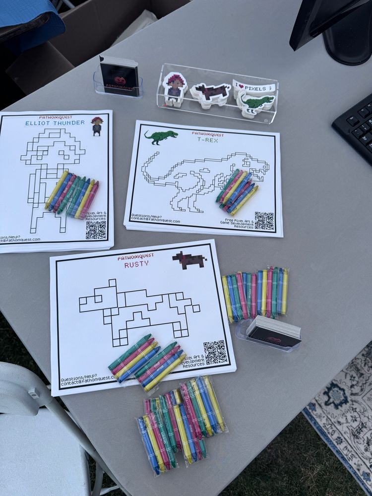 Pixel art coloring sheets