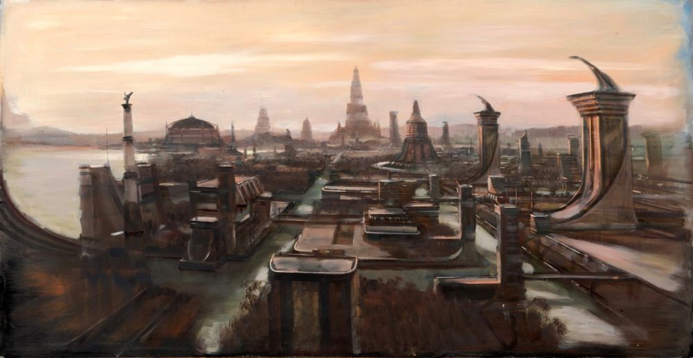 Matte painting, Cardassia Prime