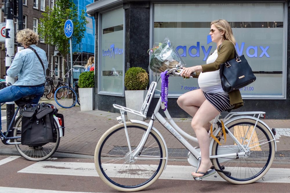 Melissa Chris Bruntlett The geometry of an upright Dutch bike offers many advantages improving sightlines safety communication and visibility. It dispels the myth cycling is about speed and sport maki...