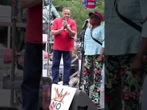 NO KINGS - Kingston NY -  "Keep Your Eyes on the Prize", 5,000 Strong!