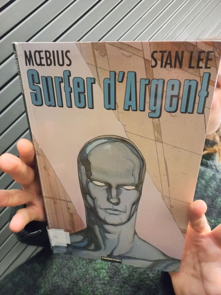 "Surfer d'Argent" from Moebius and Stan Lee 