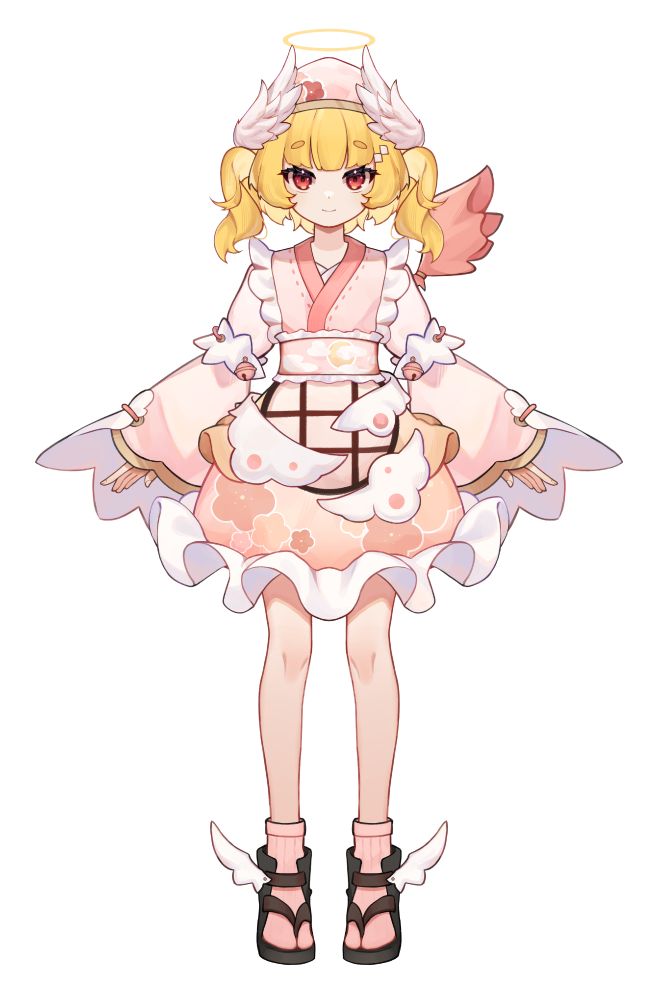 angel girl vtuber model