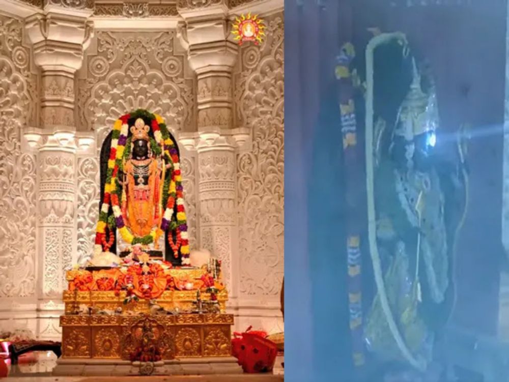 अयोध्या के राम मंदिर में राम नवमी समारोह के बीच सूर्य तिलक से नई शुरुआत हुई, Watch Video