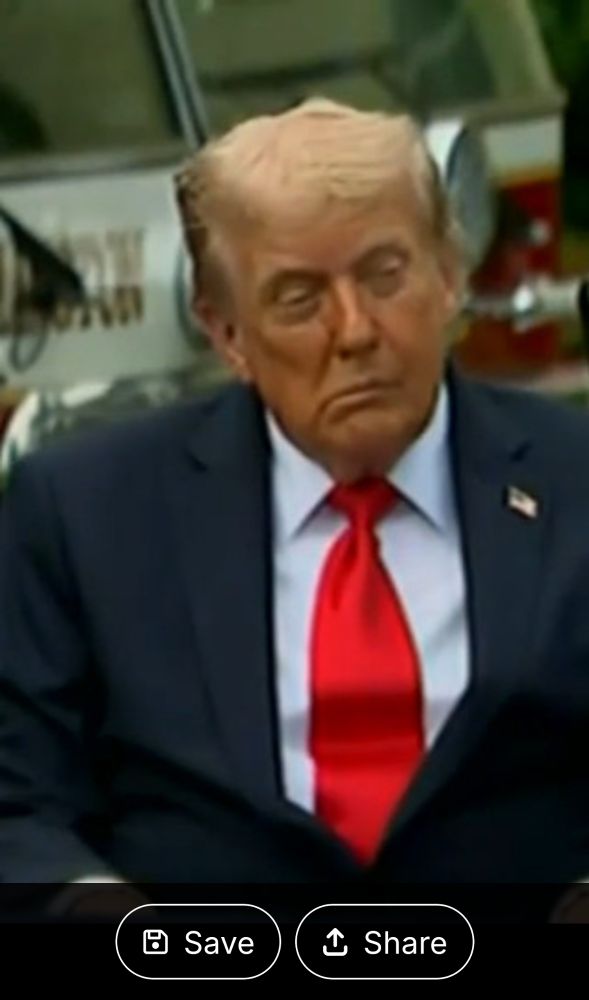 2025: Trump seemingly suffering from neurological injury.