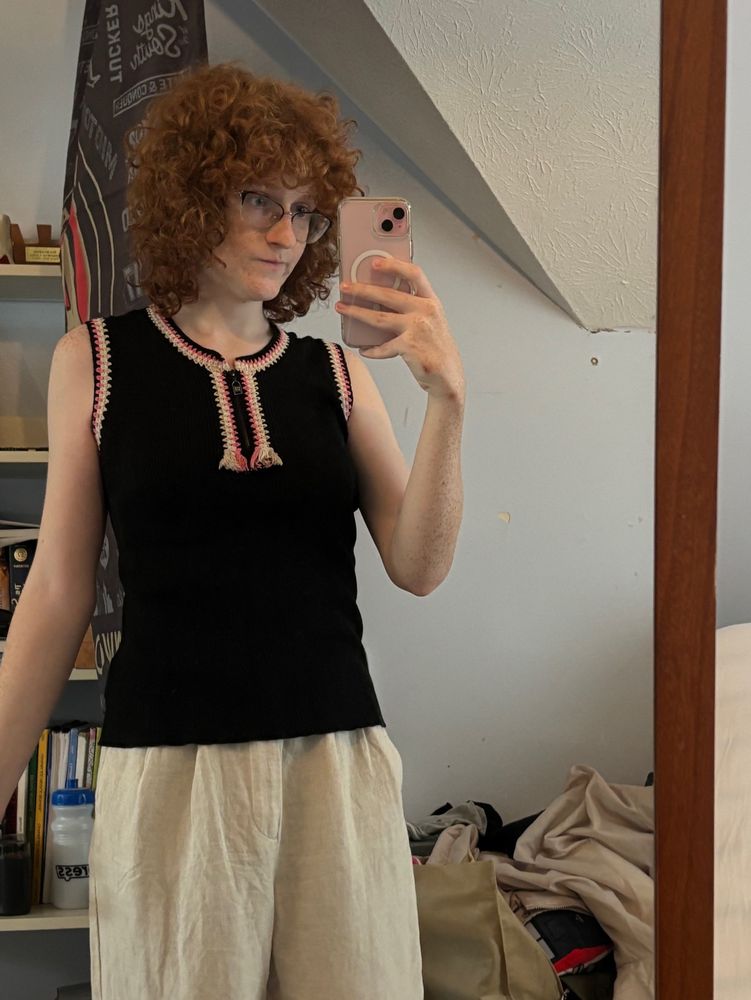 Selfie with a new top