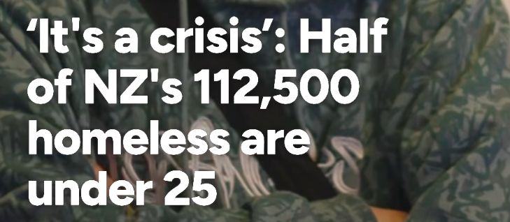 “It’s a crisis”: Half of NZ’s 112,500 are under 25