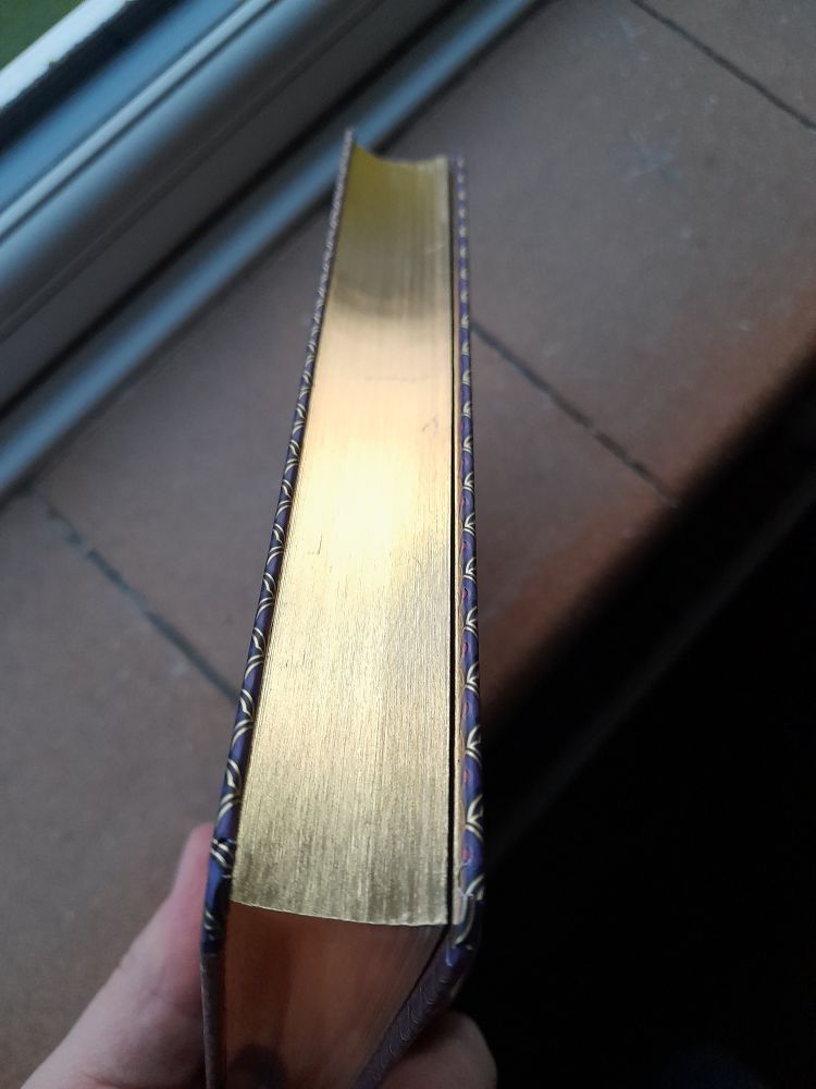 The Arabian Knights hardback with gold fore edge.