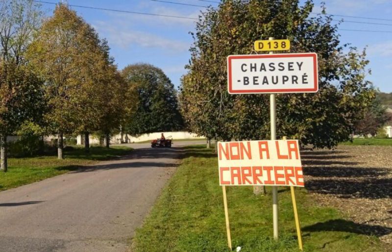 Ouverture d’une carrière de calcaire pour Cigéo