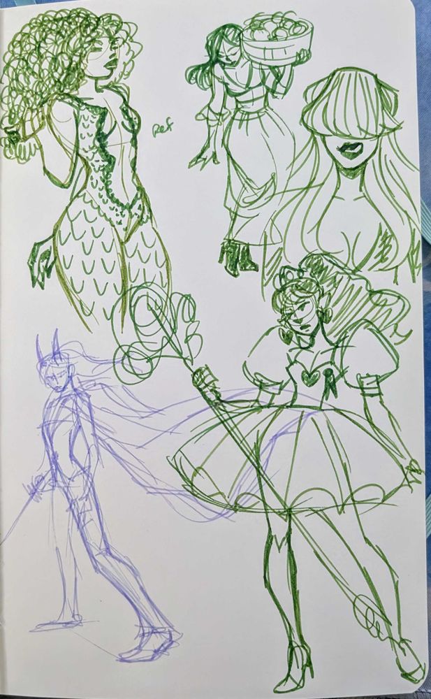 Sketch page from reference.
