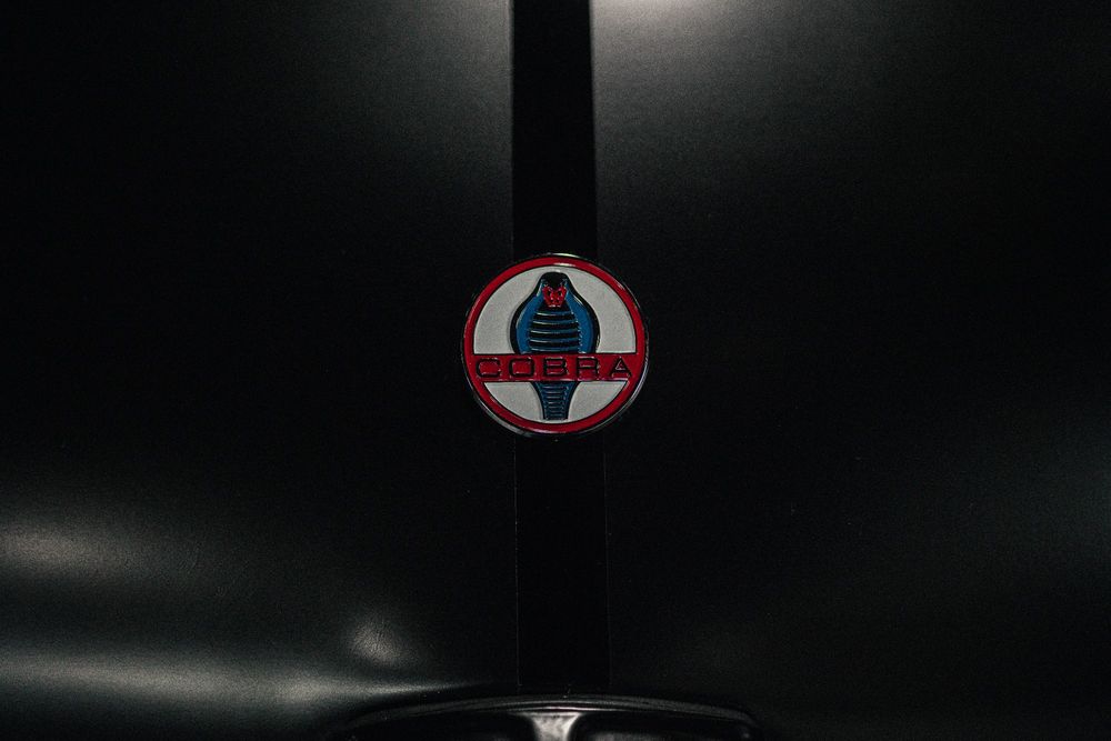 Badge of the Shelby cobra 