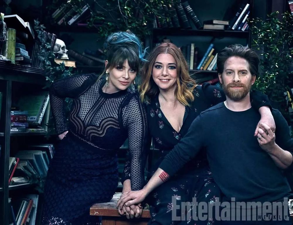 Amber Benson, Alyson hannigan and Seth green