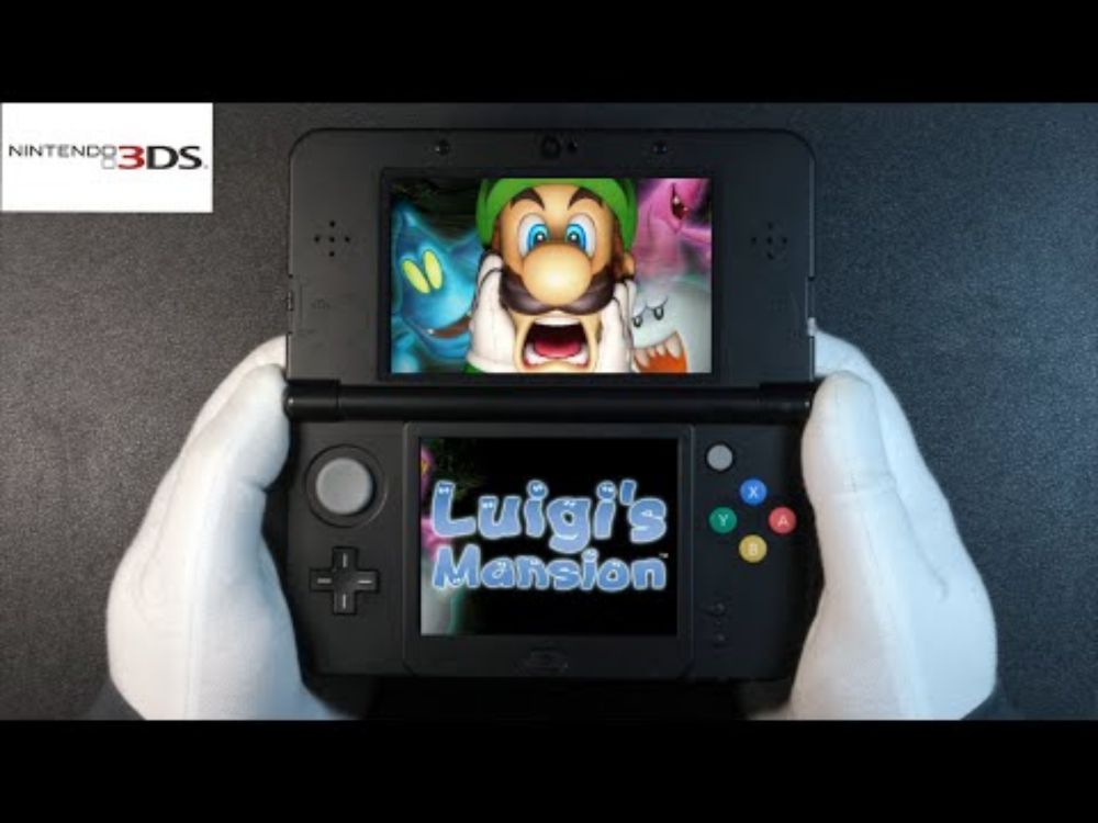 Luigi’s Mansion Nintendo New 3DS Handheld Gameplay