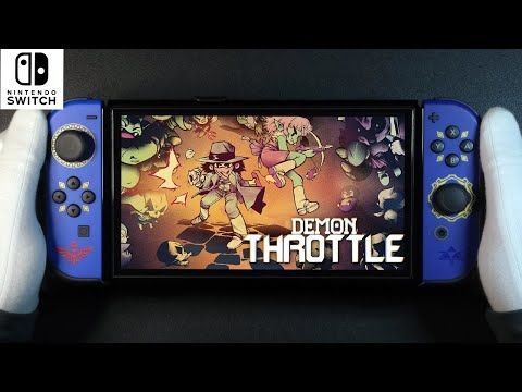 Demon Throttle Nintendo Switch OLED Handheld Gameplay