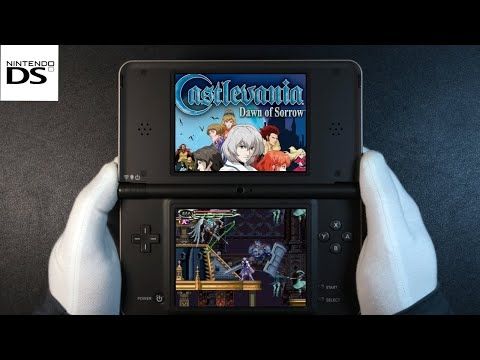 Castlevania: Dawn of Sorrow Nintendo DSi XL Handheld Gameplay