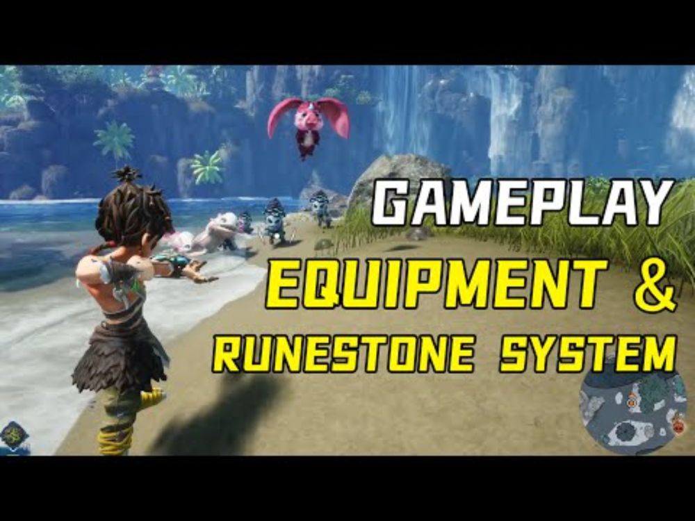 Equipment AND Runestone system -  KAKU: Ancient Seal gameplay