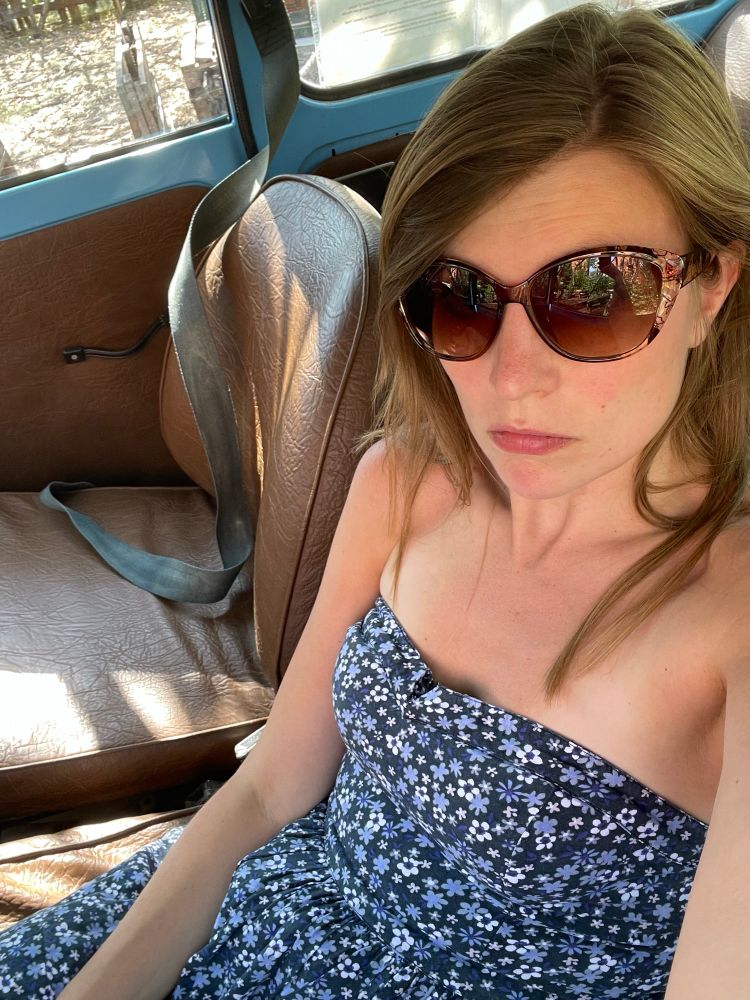 Me in a Trabant