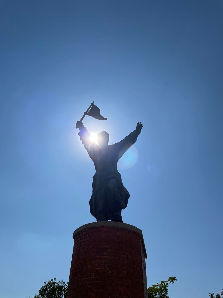 Soviet statue