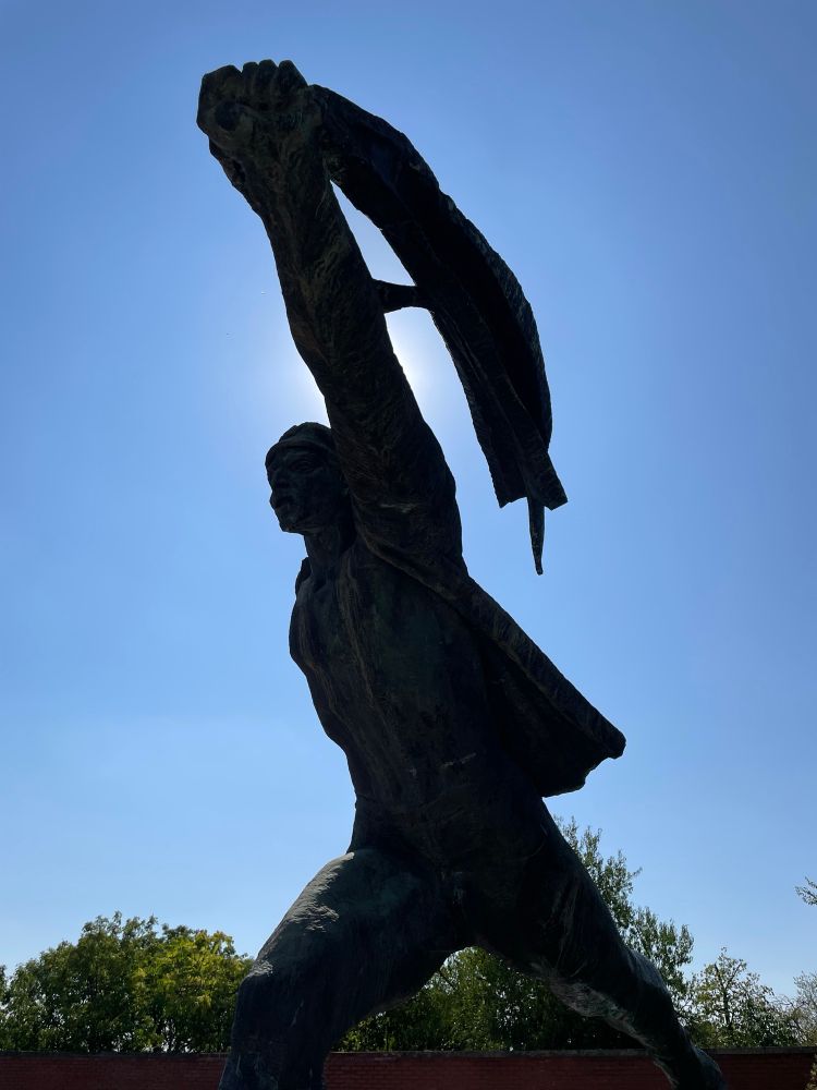 Soviet statue