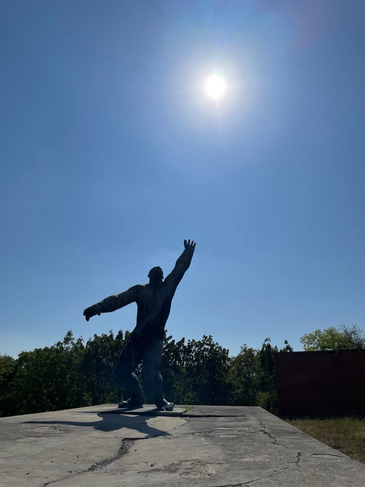 Soviet statue