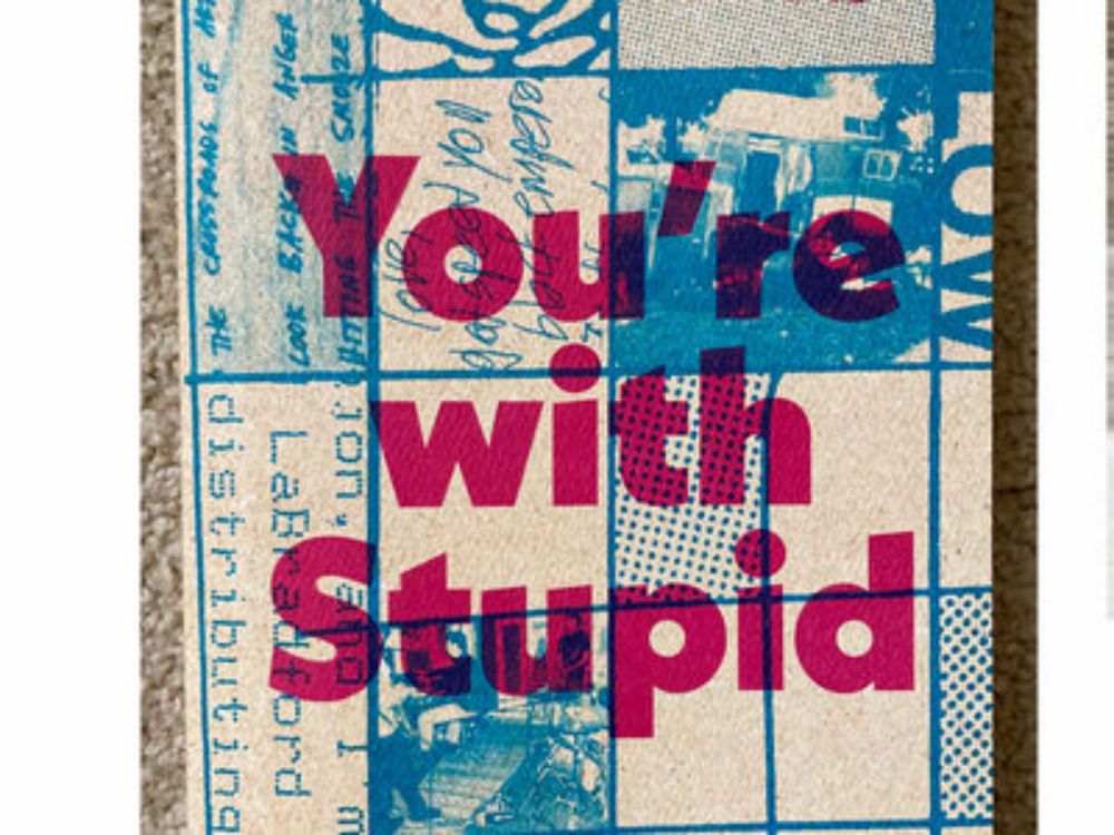 Bruce Adams - You're with Stupid - Paperback book from FSS