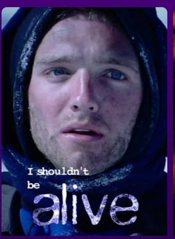 tubi cover image for the docuseries "I shouldnt be alive," featuring the face of the guy we all know, Henry KingdomCome