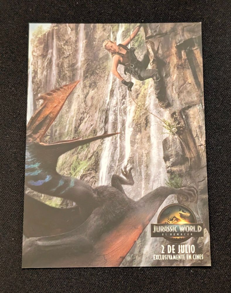 Fancard de Jurassic World: El renacer.