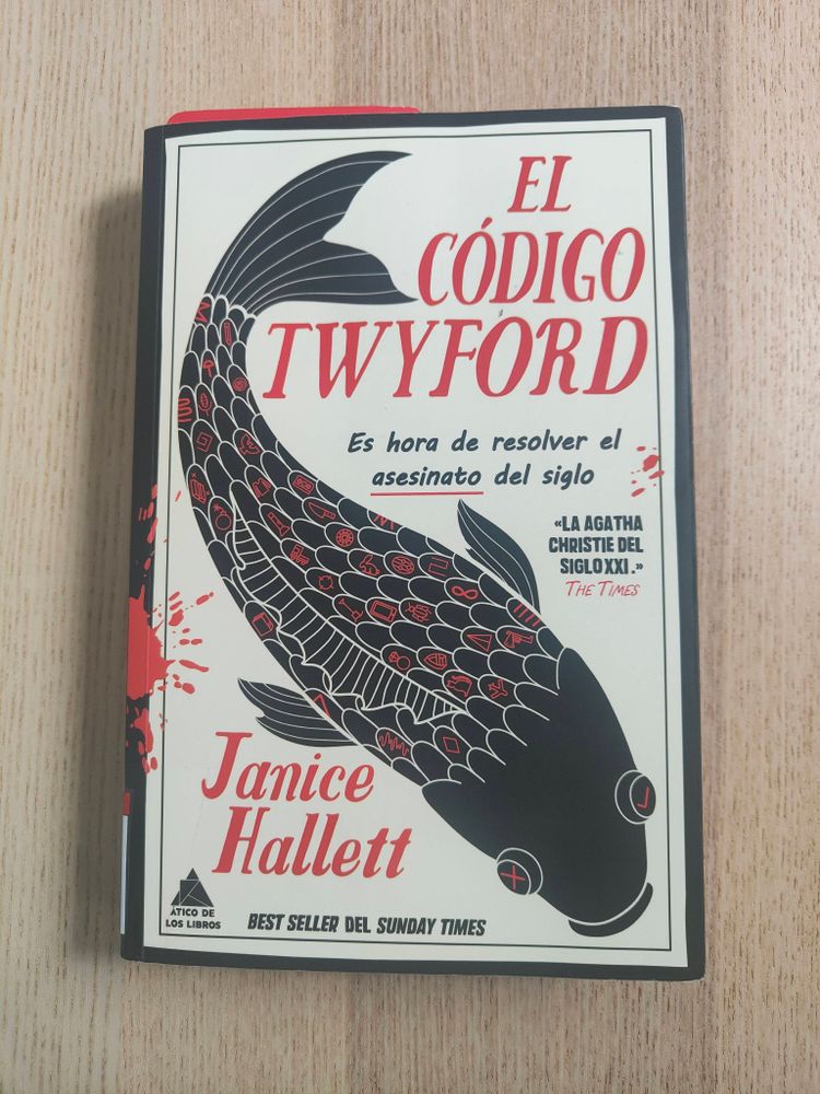 Portada del libro El código Twyford, de Janice Hallett.