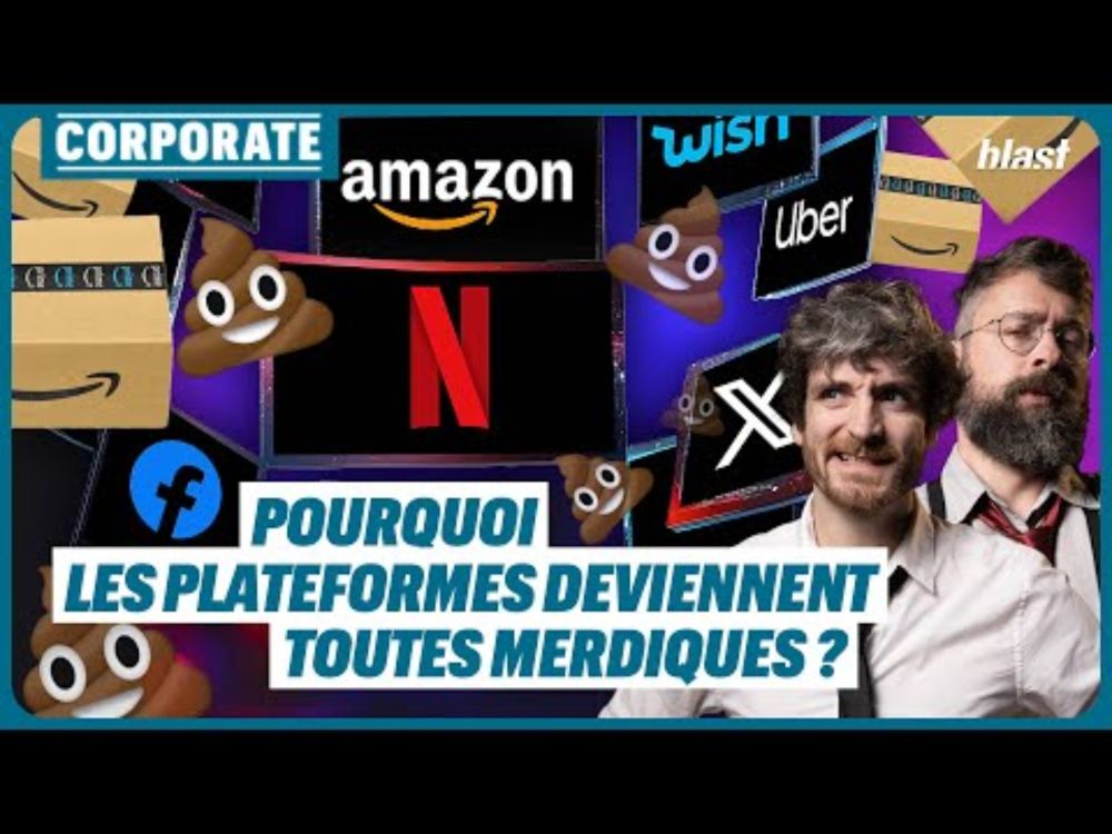 POURQUOI LES PLATEFORMES DEVIENNENT TOUTES "MERDIQUES" ?