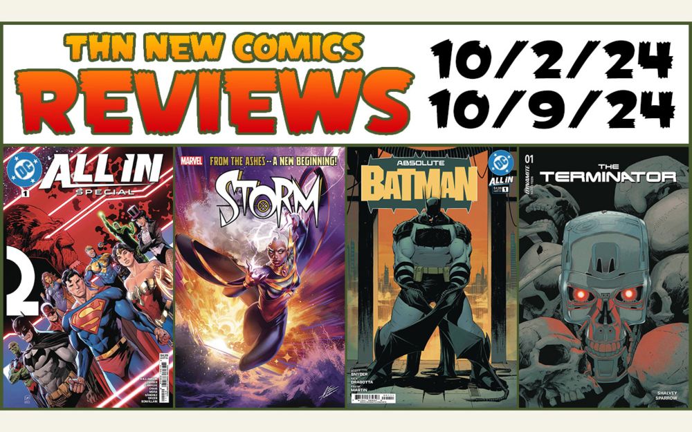 DC All-In, Absolute Batman, Storm, The Terminator & MORE: New Comics Review Show #756 - The Two-Headed Nerd Comic Book Podcast