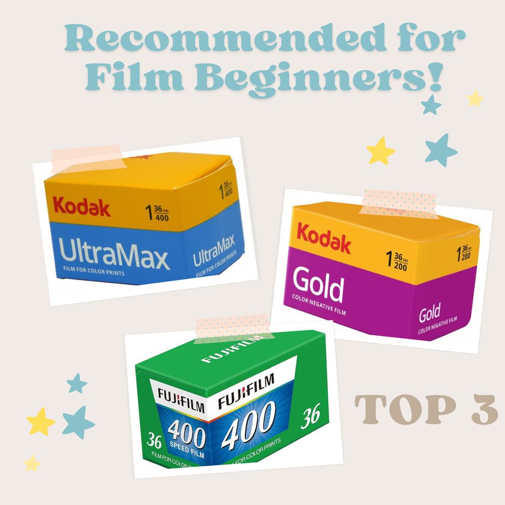 Recommended for film camera beginners!
