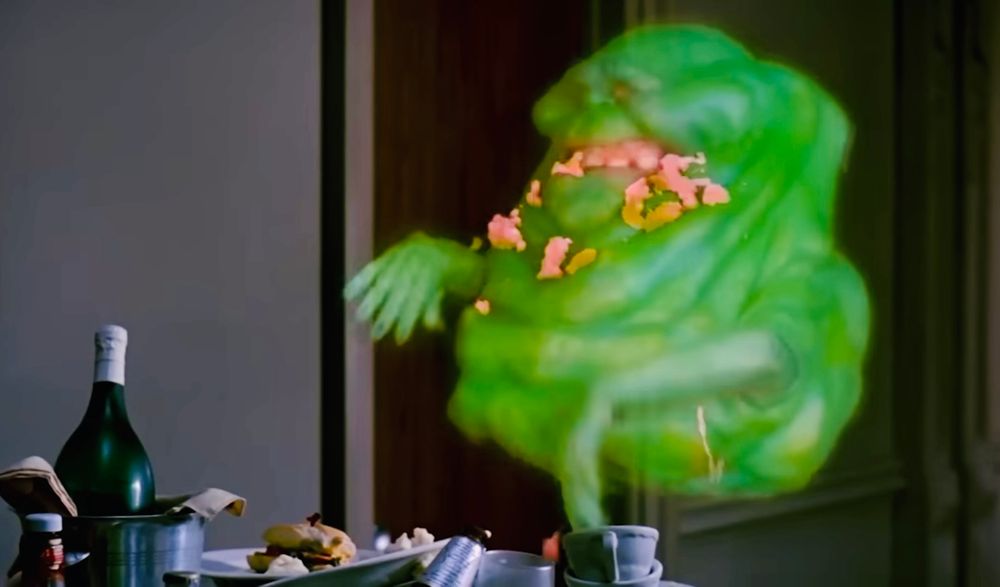 "The Ugly Little Spud" Slimer..