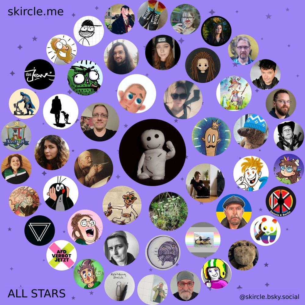 Liebleuties - Blueskyaccount rund umd das Wesen
@krajamine.bsky.social
@derfisch.bsky.social
@dovbenari.bsky.social
@infokomposter.presenter.blue
@georggg.bsky.social
@doodlebrink.bsky.social
@ccaprisonne.bsky.social
@seine-floheit.bsky.social
@schnubbeltier.bsky.social
@dienail.bsky.social
@dannykapunkt.bsky.social
@benteliciousart.bsky.social
@kleinemaulwurf.bsky.social
@schreibersnaturarium.de
@spectre7.org
@datgestruepp.bsky.social
@lorenzadlung.com
@psychoticstate.bsky.social
@schwarze-pixel.bsky.social
@roiberhexe.bsky.social
@gregorxxxsamsa.bsky.social
@manniac.de
@johann-v-d-bron.bsky.social
@herrmontag.de
@kriegundfreitag.bsky.social
@ah-nico.bsky.social
@tommykrappweis.de
@volksverpetzer.de
@melaniegywer.bsky.social
@nataschastrobl.bsky.social
@buntnuk.bsky.social
@guido-kuehn.bsky.social
@dasjens.com
@joschasauer.bsky.social
@egonforever.bsky.social
@nestorburma60.bsky.social
@moodausbruch.bsky.social
@wandklex.art
@kattascha.bsky.social
@blauekastanie.bsky.social
@wombattle.bsky.social
@arnesemsrott.bsky.social
@imalterfische.bsky.social
@pewy.art
@denniskberlin.bsky.social
@wwf.de
@cuddlyhippo.bsky.social
@keencommander.bsky.social
@emathion.bsky.social