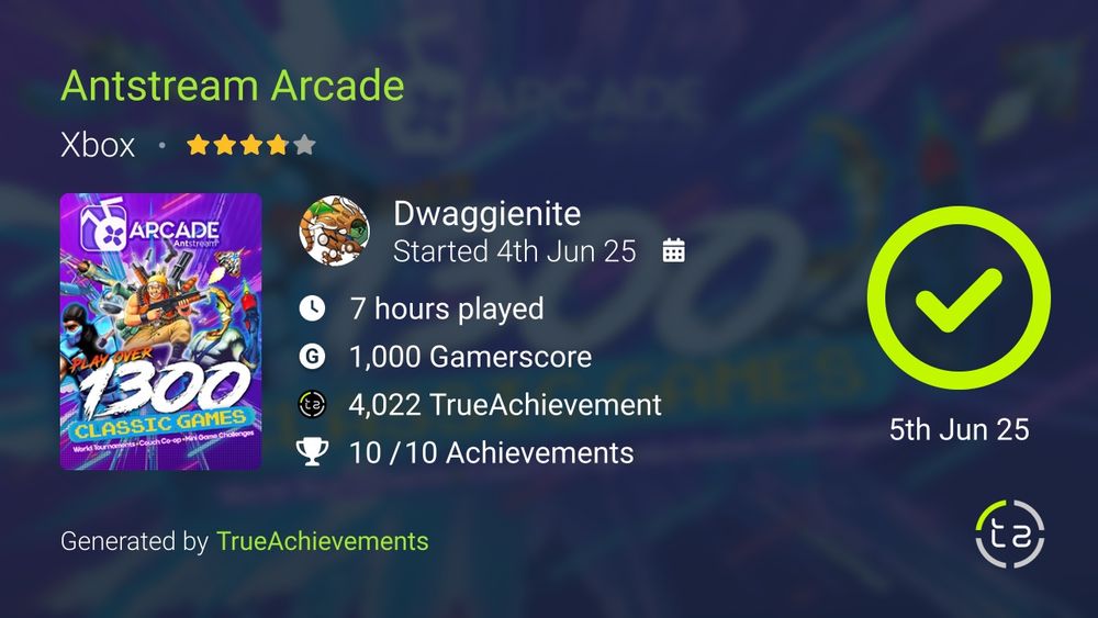 Antstream Arcade Achievements | TrueAchievements