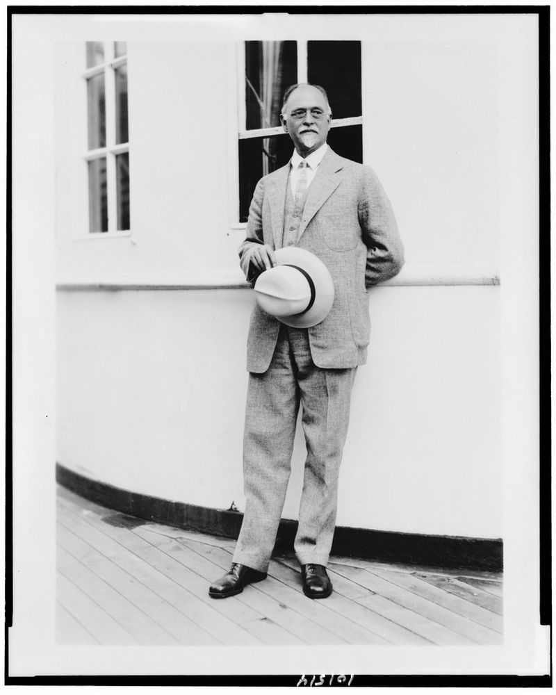 Economist Irving Fisher 1927 b and w photo.