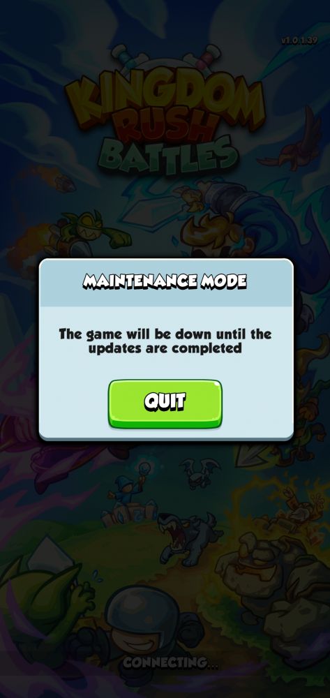 Maintenance mode :(