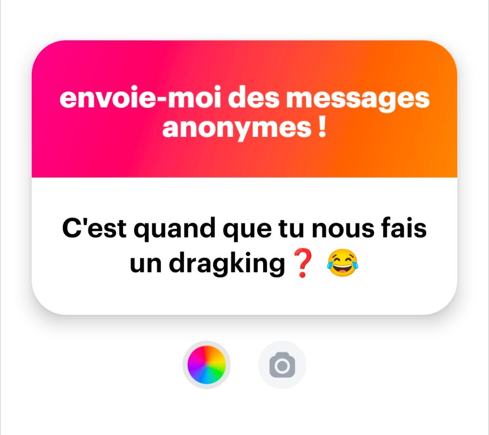 C'est quand que tu nous fais un dragking ? 