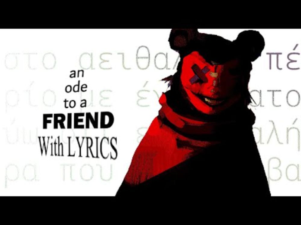 Ode To A Friend WITH LYRICS | Lyric Cover | ft ‪@churgneygurgney9895 & @Risingspider_19