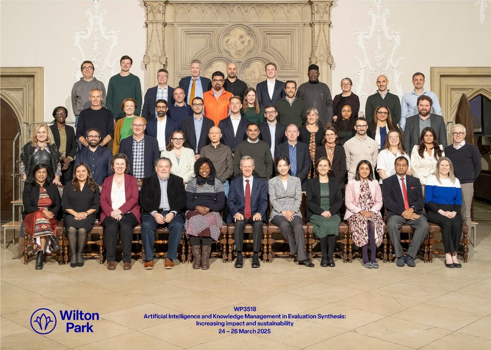Wilton Park dialogue on artificial intelligence (AI) and knowledge management in evaluation synthesis
