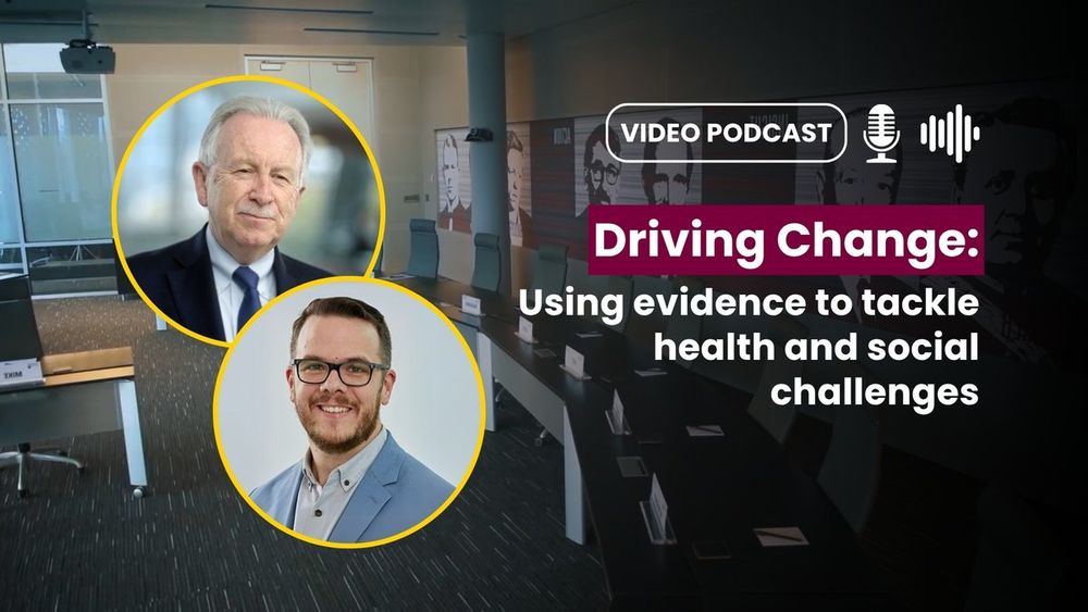 Using evidence to tackle health and social challenges