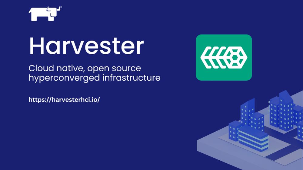 Harvester, cloud native, open source hyperconverged infrastructure. 

Website for the project: https://harvesterhci.io