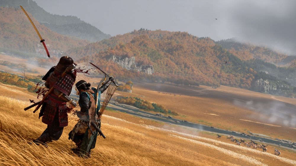 yotei, combat screenshot