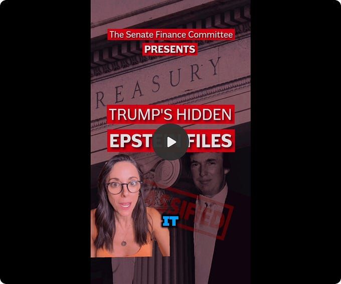 Senator Ron Wyden just dropped an absolute bombshell: Over 4,000 Epstein-linked wire transfers. Nearly $1.1 billion. All through one bank account.

And what does the Treasury file suggest? That much o...