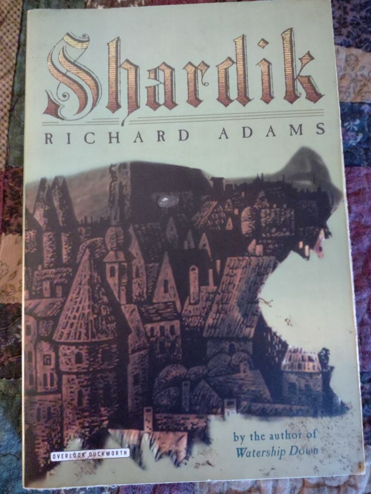 Book cover for Richard Adams' novel "Shardik"