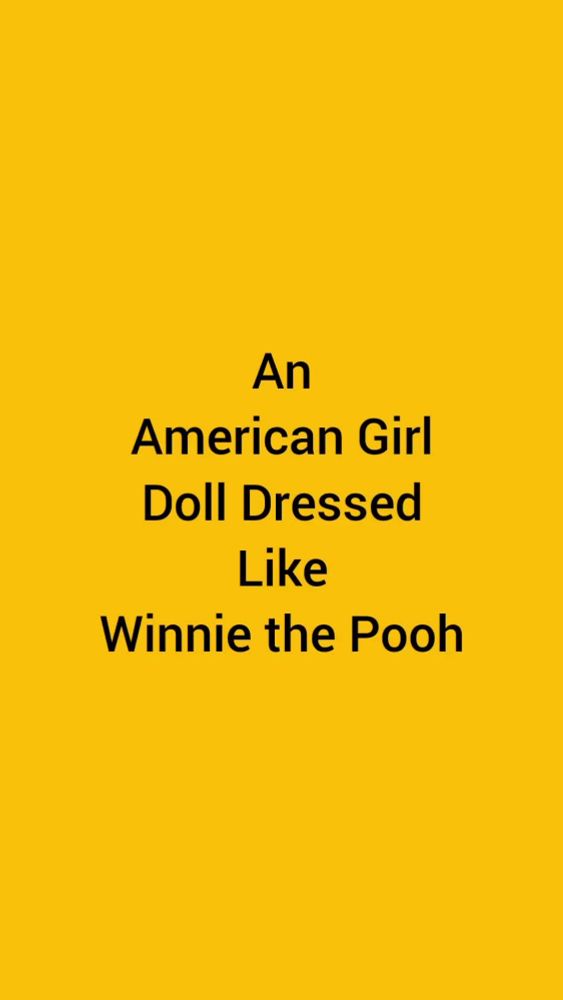 Dressing up an American Girl doll in a Winnie the Pooh onesie. #dolls #americangirl #americangirldoll #juliealbright #disneyily4ever #winniethepooh #onesie #dollclothes #poohbear #Disney #disneynuimos...