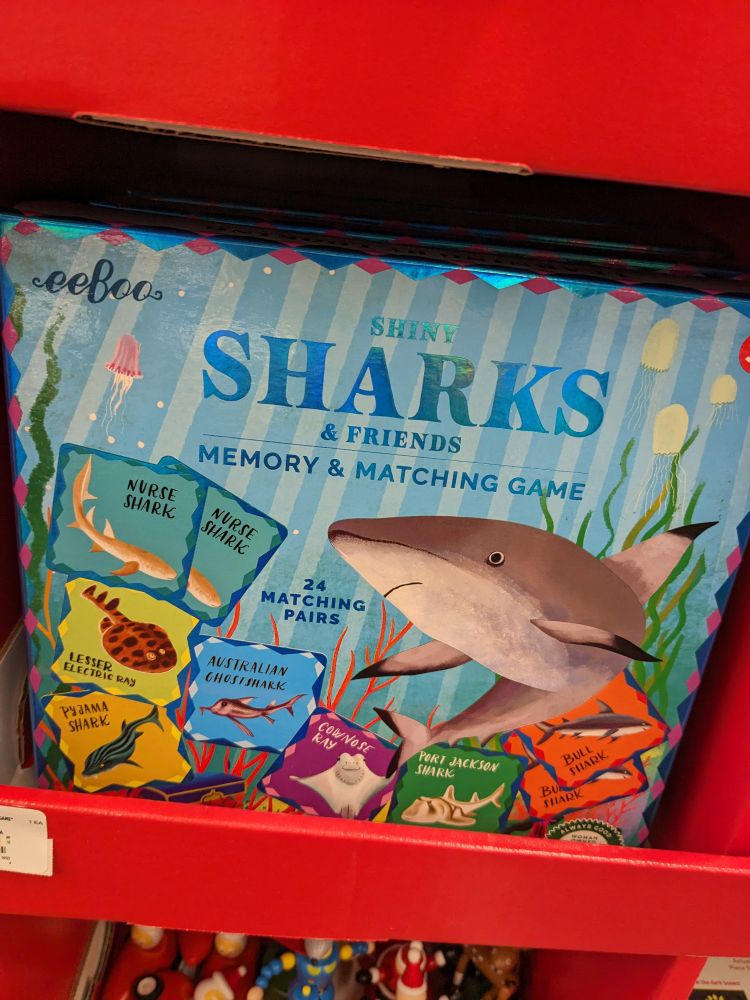 A store display of 