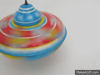 A spinning top... like the kind I used to have when I was a boy.