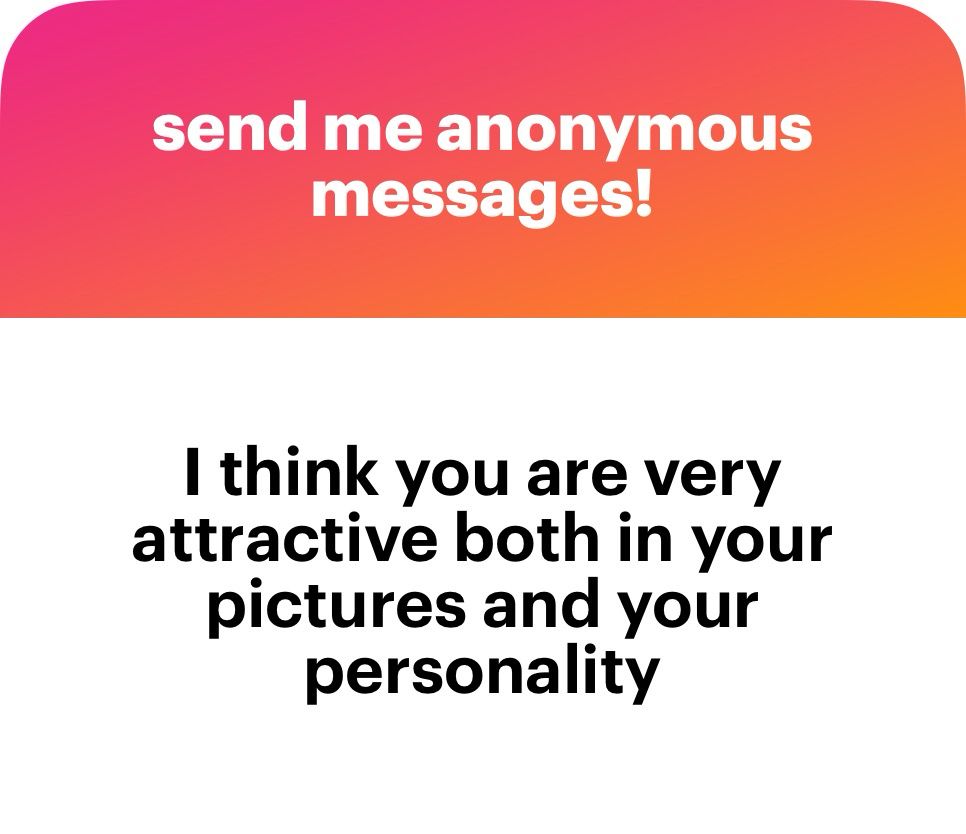 I think you are very attractive both in your pictures and your personality 