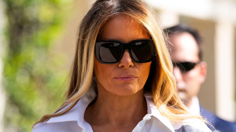 Melania Trump Avoids the Courtroom, but Is Said to Share Her Husband’s Anger