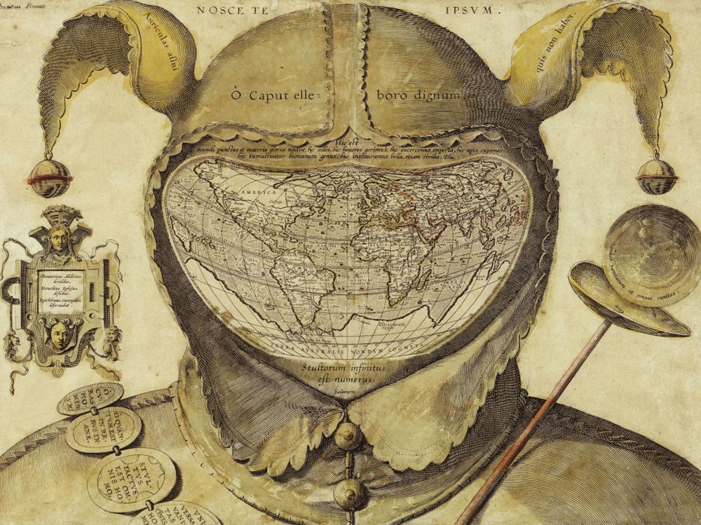 Vanity of Vanities: Fool’s Cap Map of the World (ca. 1585)