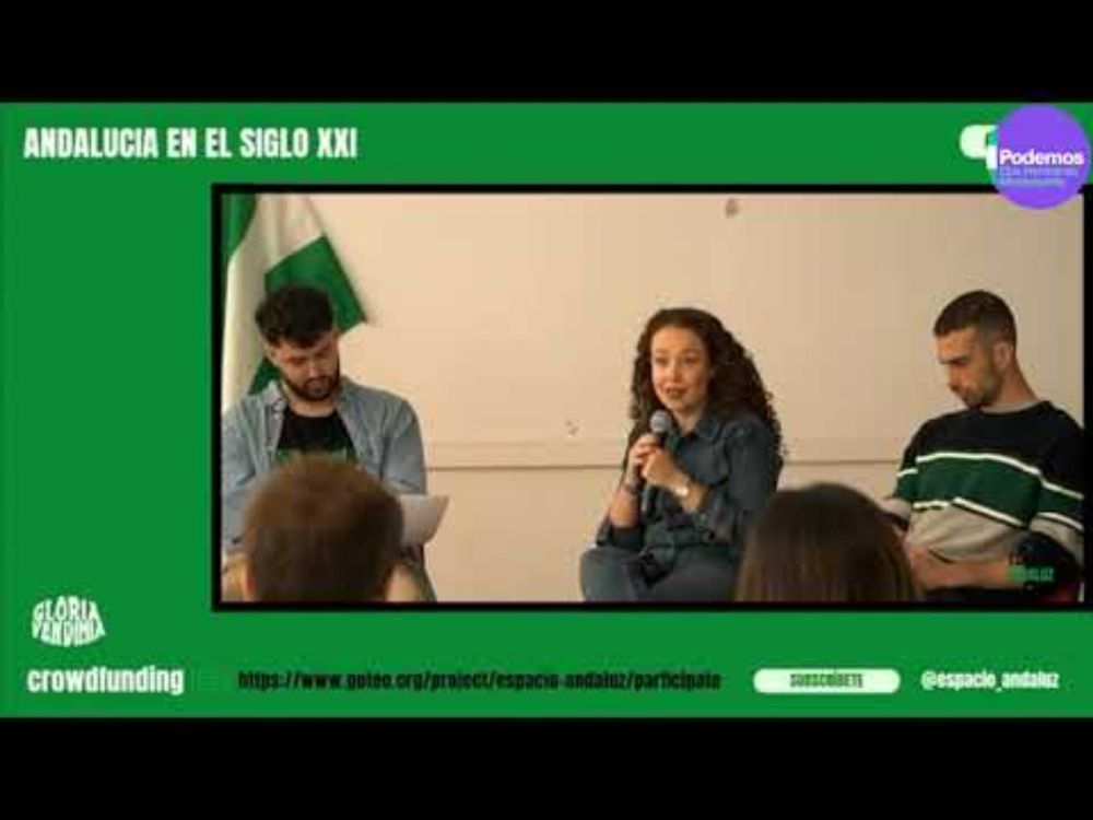 @NereaTovarDH en la mesa 'Activistas Políticos' de @EspacioAndaluz